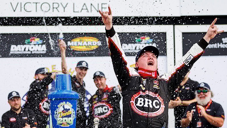 Brenden Queen Winning the ARCA Menard's Series Championship