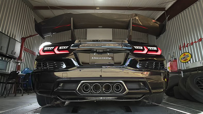 Corvette ZR1 on the Dynamometer