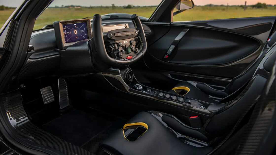 Hennessey Venom F5 cabin