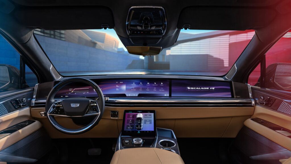 cadillac escalade iq dash