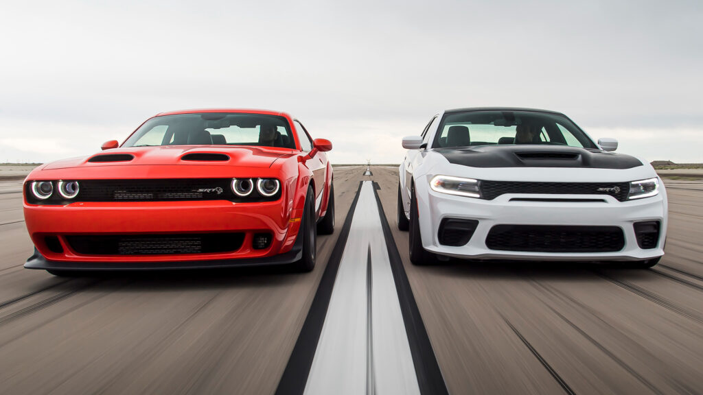 the dodge challenger and charger