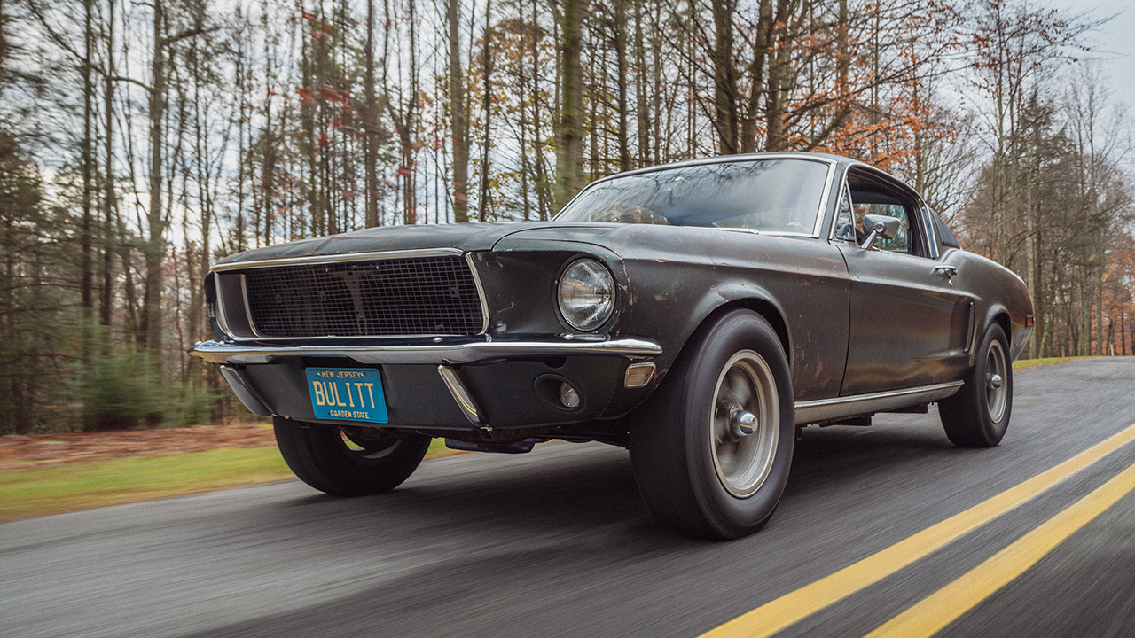 The Ford Mustang from 'Bullitt'