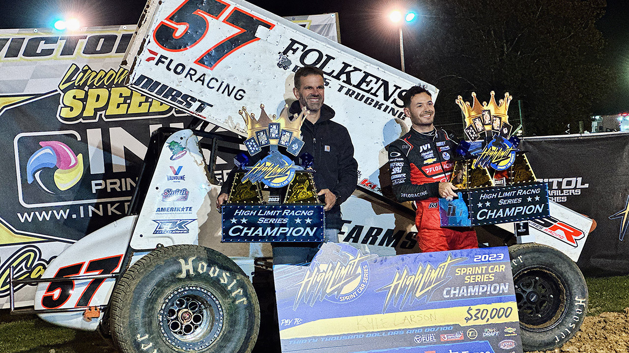 Kyle Larson Wins High Limit Sprint Car Series Championship Ahead Of ...