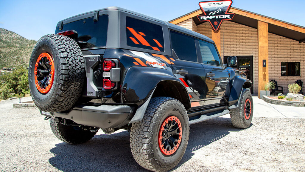 bronco raptor rear