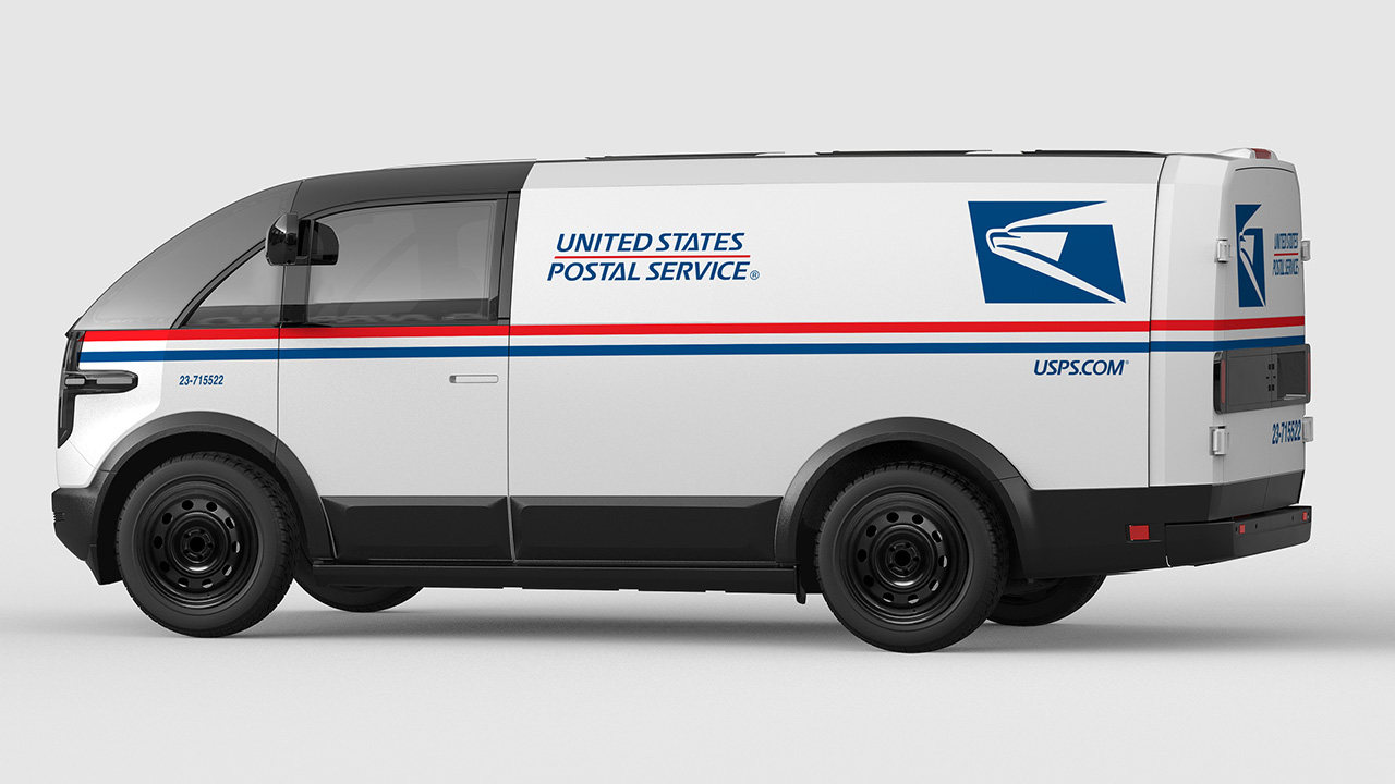 canoo usps van