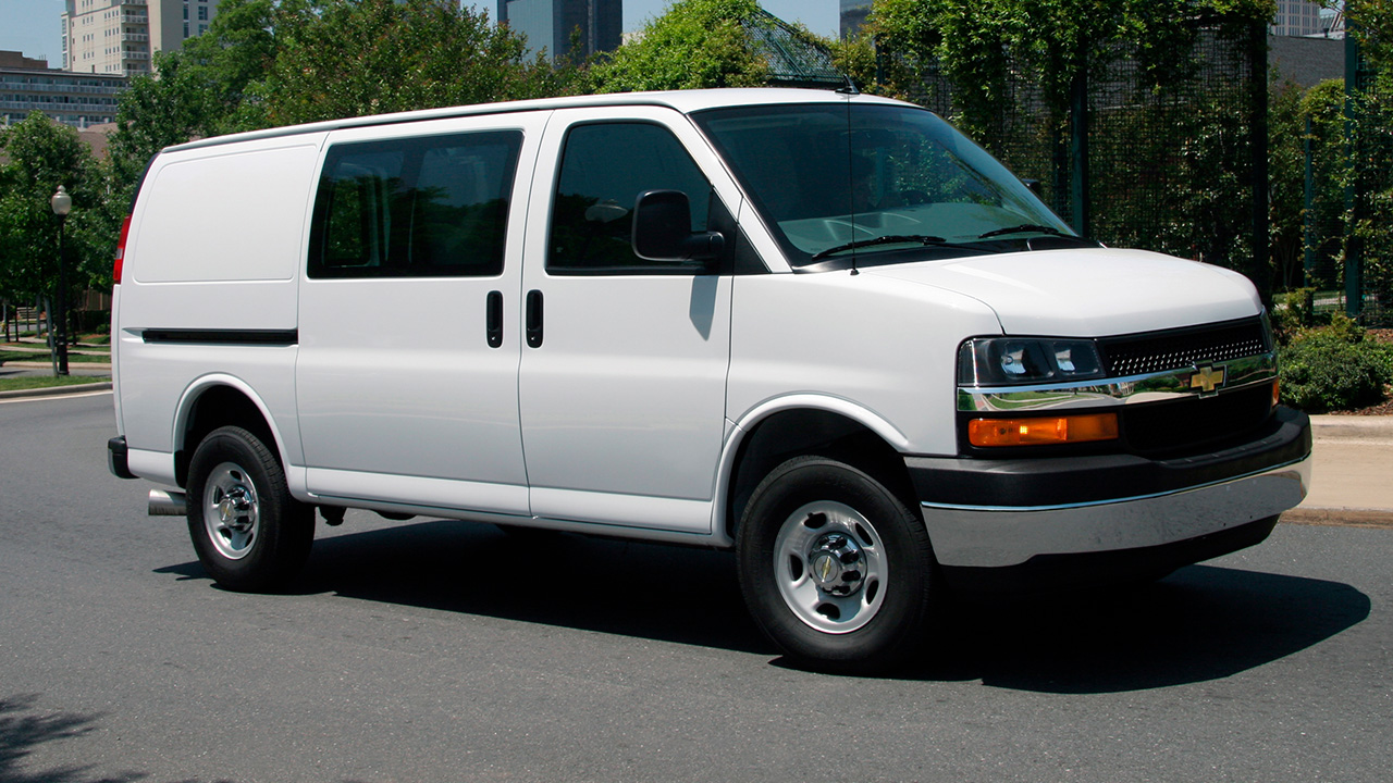 chevrolet express side window