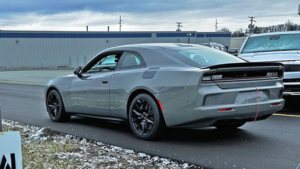new dodge charger rear