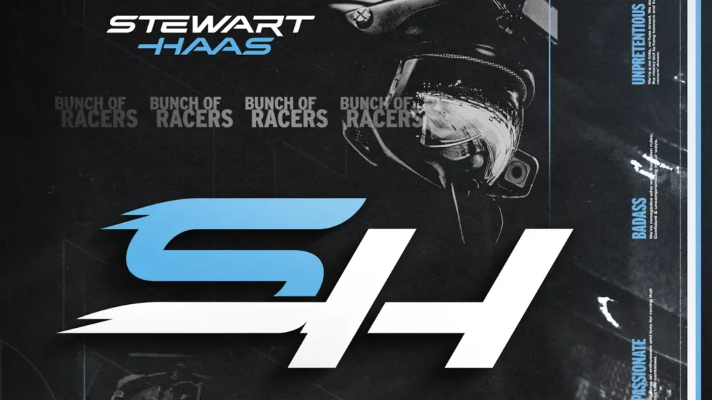 stewart haas new logo