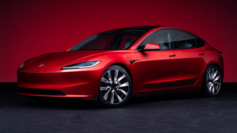 tesla highland front