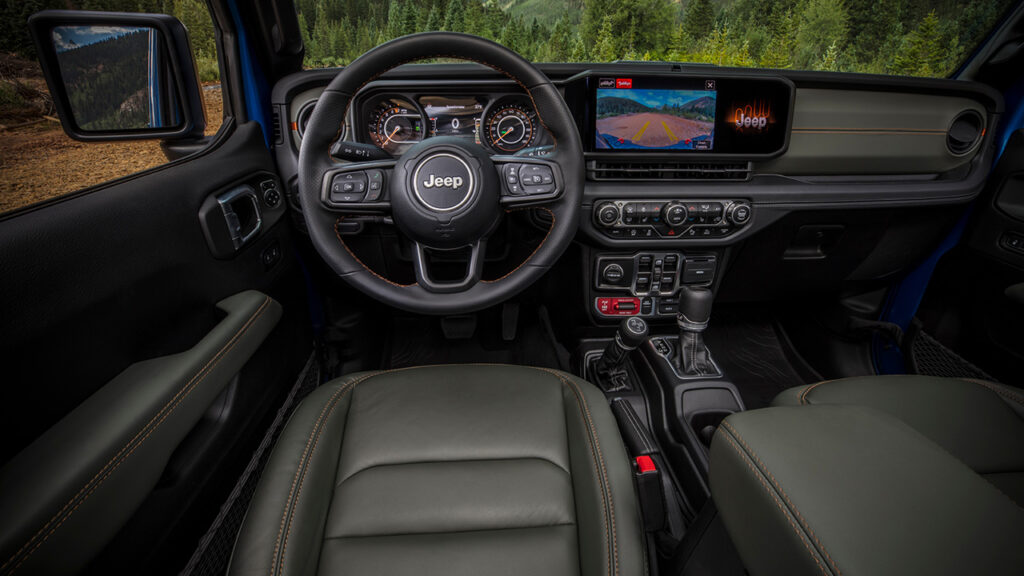 jeep gladiator dashboard