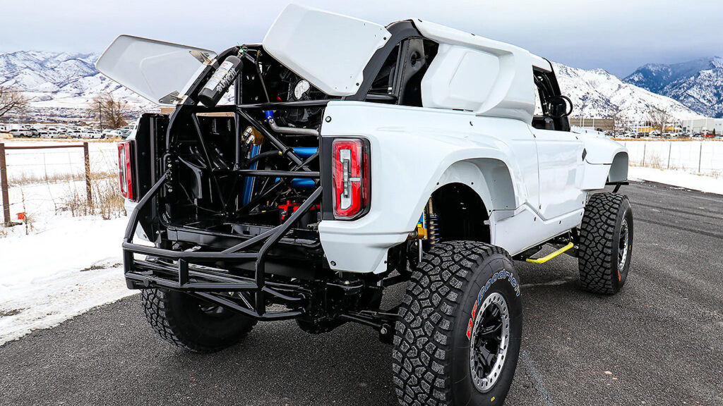 white bronco dr rear