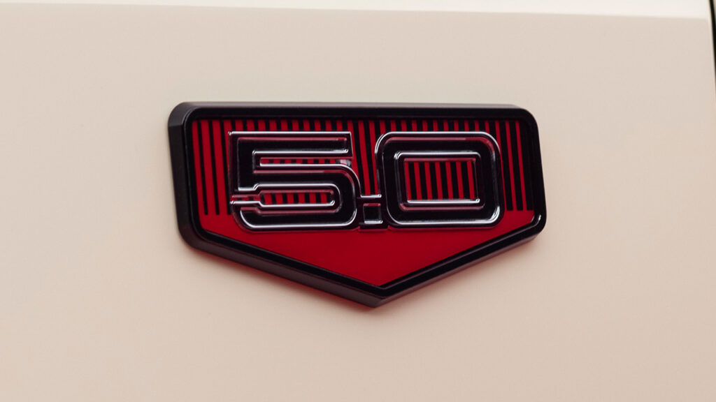 mustang 60 badge