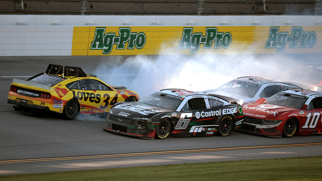 Tyler Reddick Survives Last-Lap Wreck To Win Talladega NASCAR Cup ...