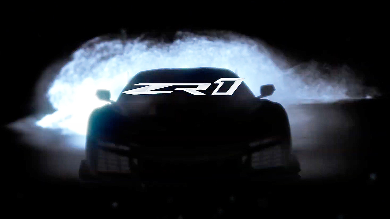 Chevrolet Corvette ZR1 teaser