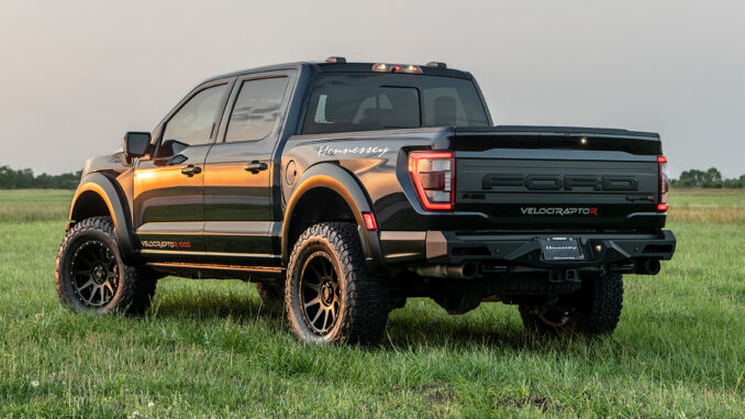 The Hennessey Velociraptor Is A 1,043 Hp Ford F-150 Raptor R 