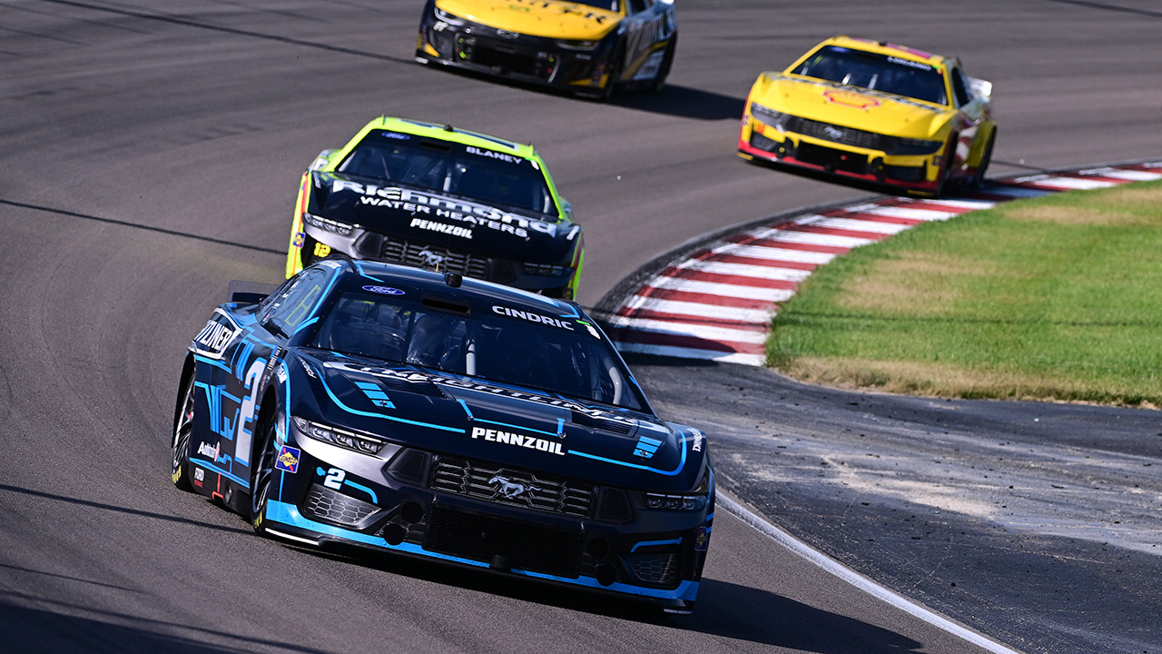 austin cindric at world wide technologies raceway