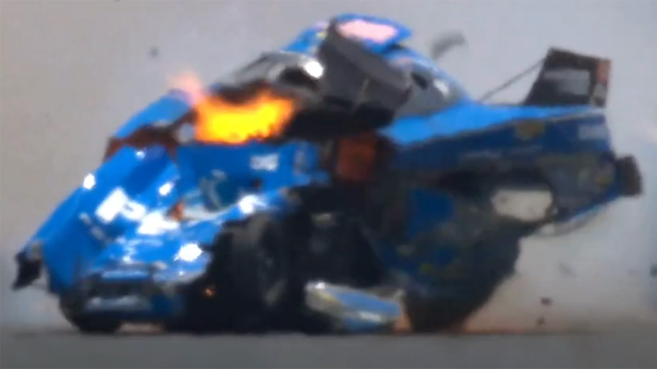 john force crash