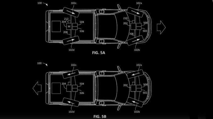 Sideways Crawling Electric Off-Road Ford Truck Revealed In Patent ...