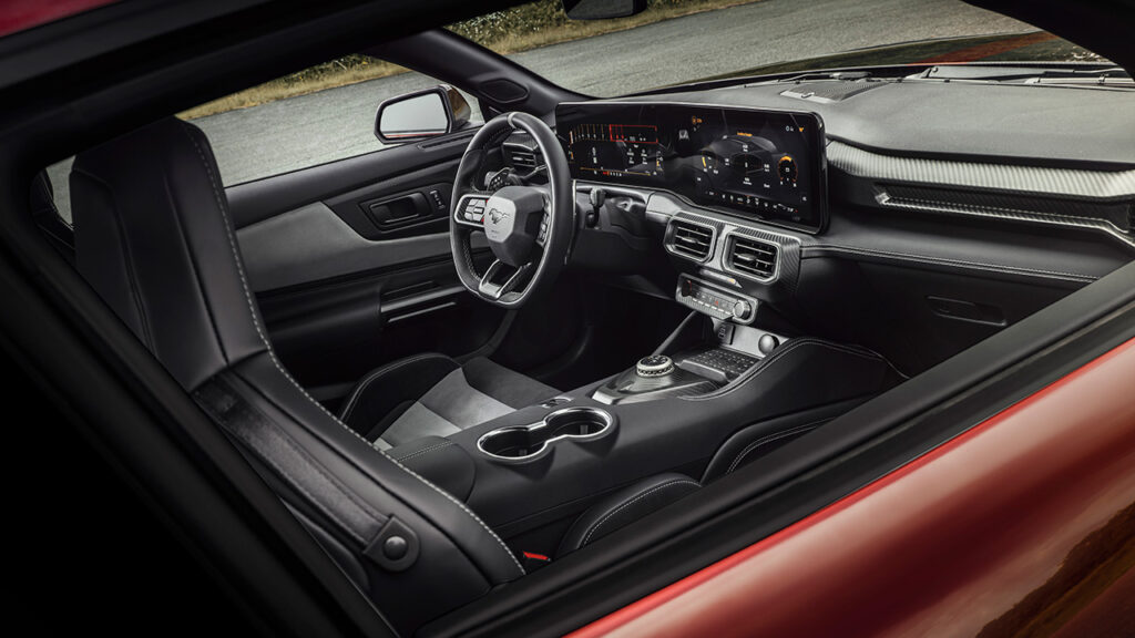 mustang gtd interior