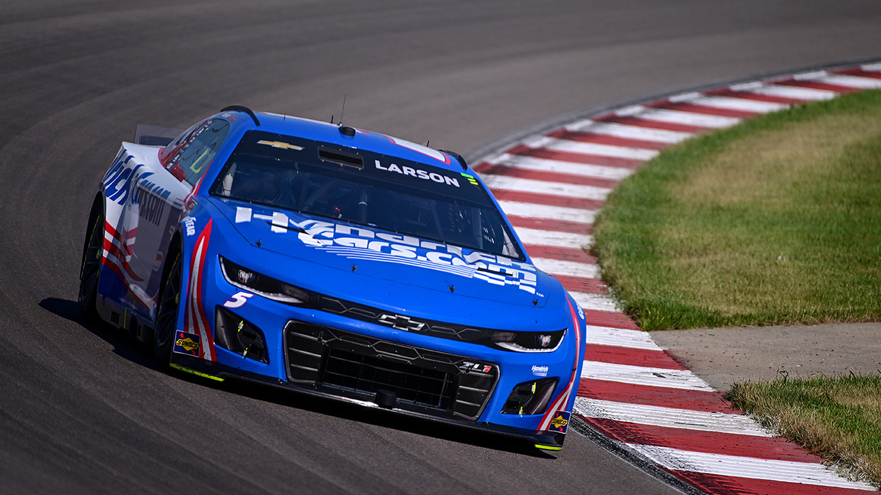 Kyle Larson at Worldwide Technologies Raceway