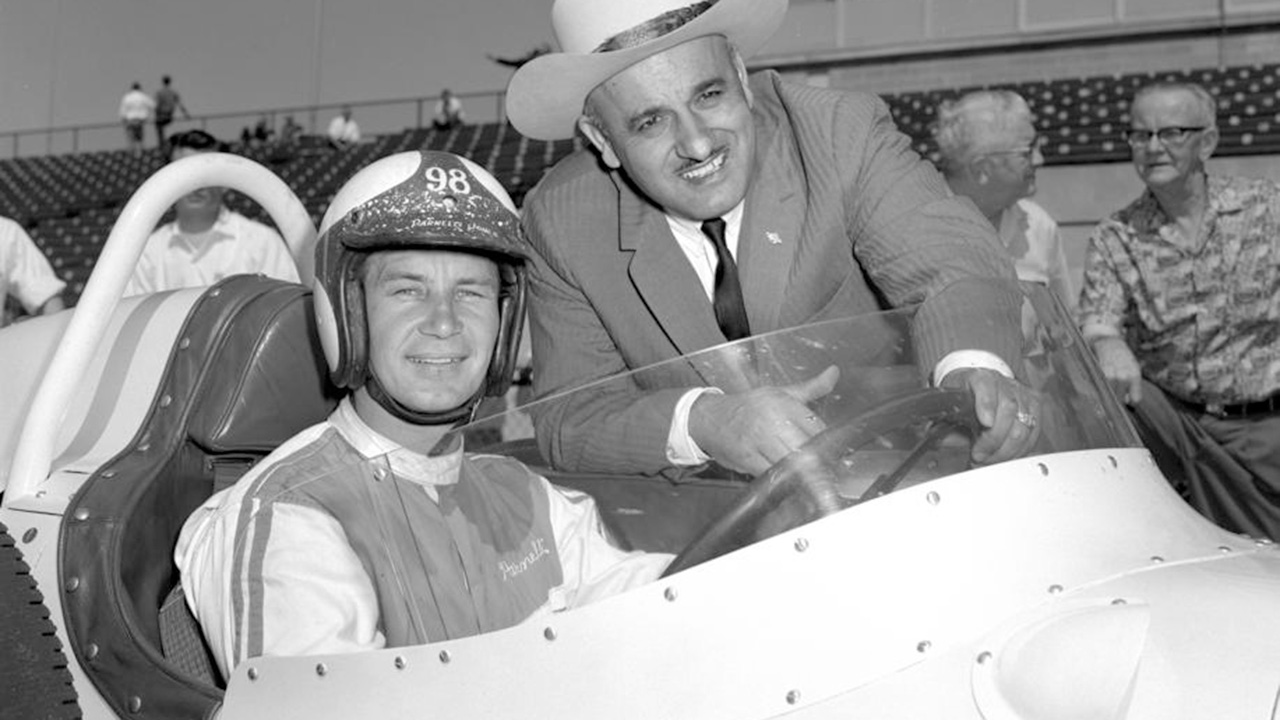 Parnelli Jones and J. C. Agajanian