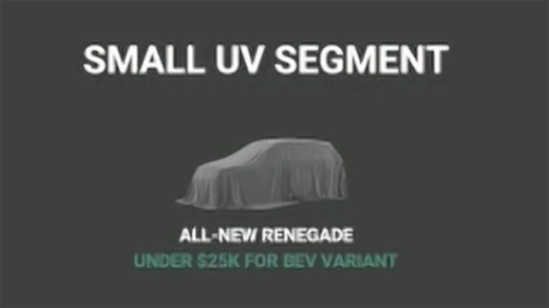 Jeep Renegade teaser