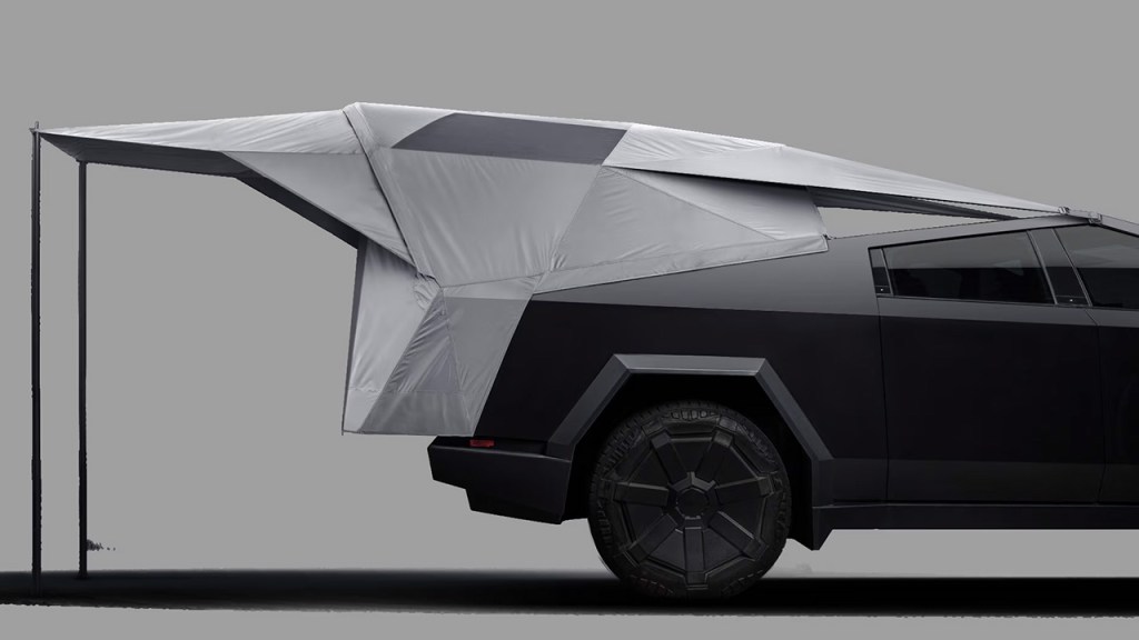 cyber tent side