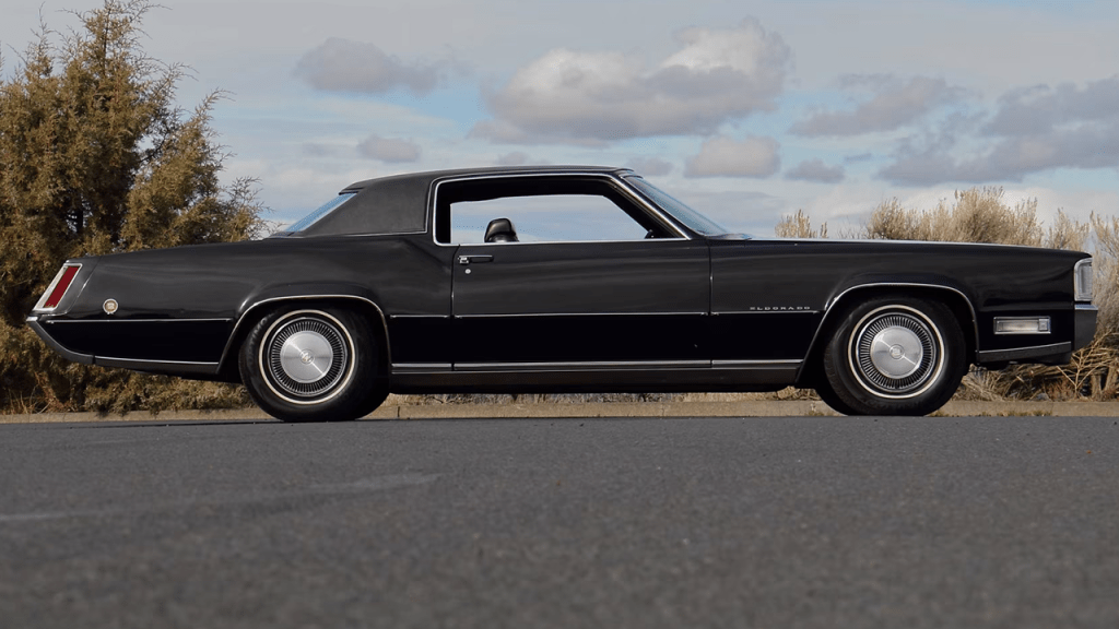 elvis cadillac side