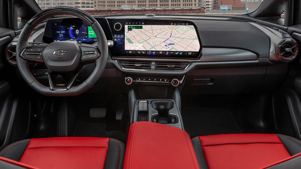 equinox ev dash