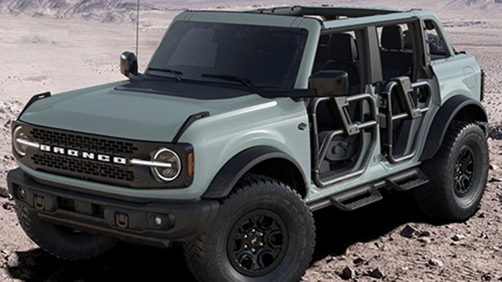 bronco tube door
