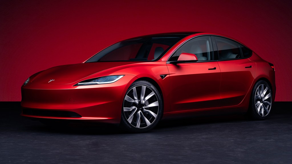 tesla highland front