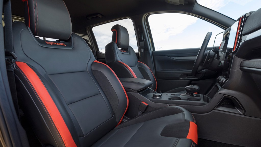 ford ranger raptor seats