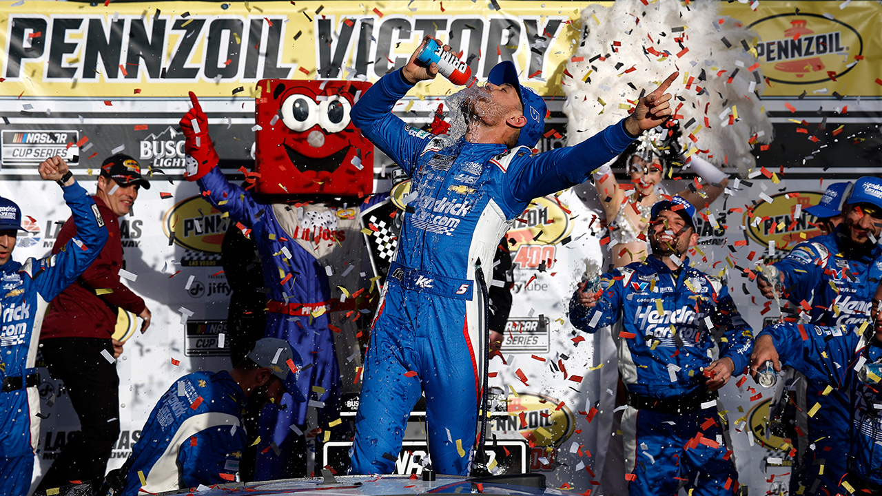 larson vegas victory