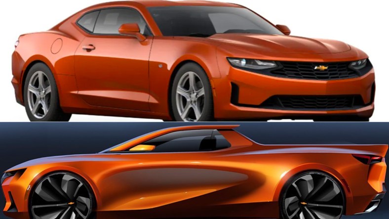Chevrolet Camaro Pickup Sketch