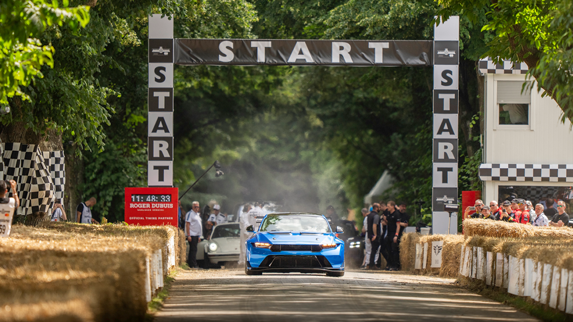 Mustang GTD at Goodwood Festival of Speed