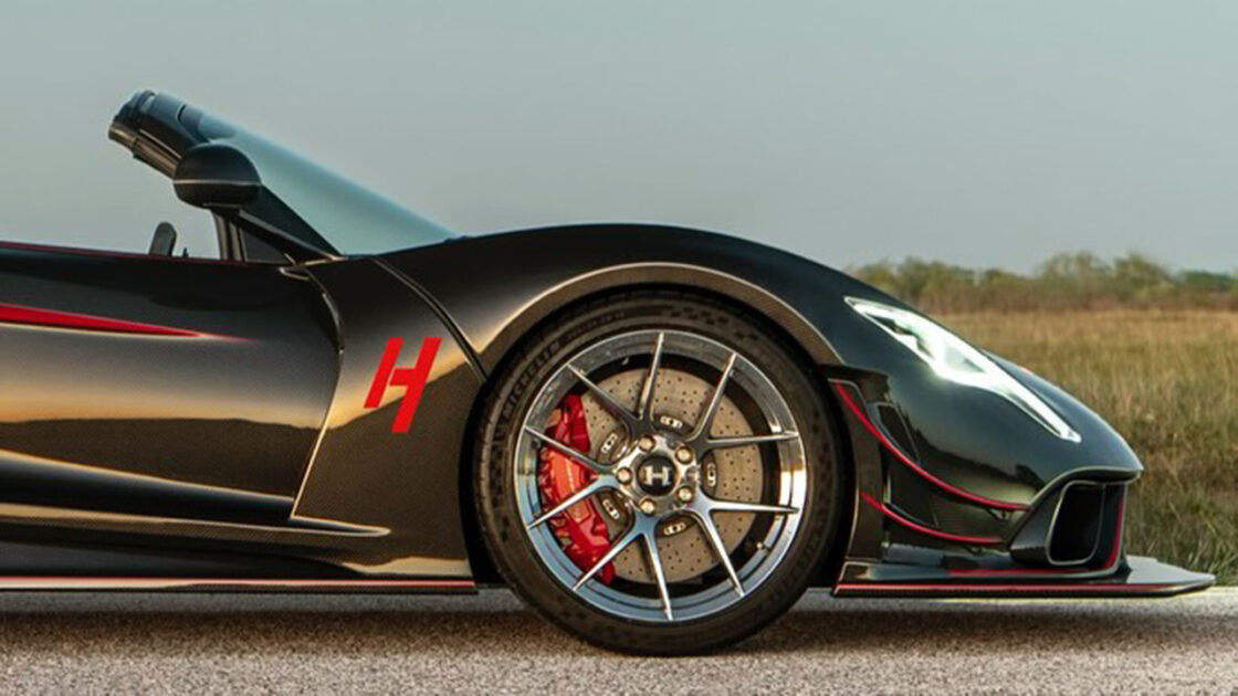 Rick Hendrick's Hennessey Venom F5 Roadster