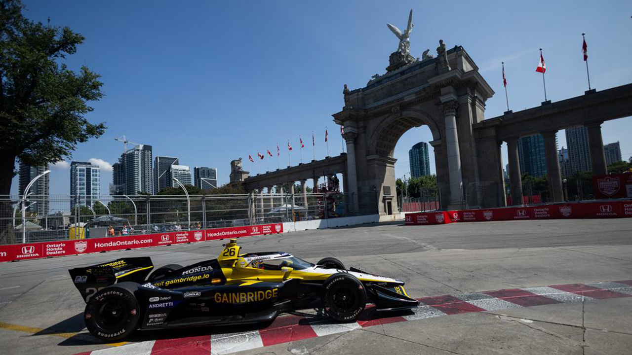 Colton Herta at Toronto