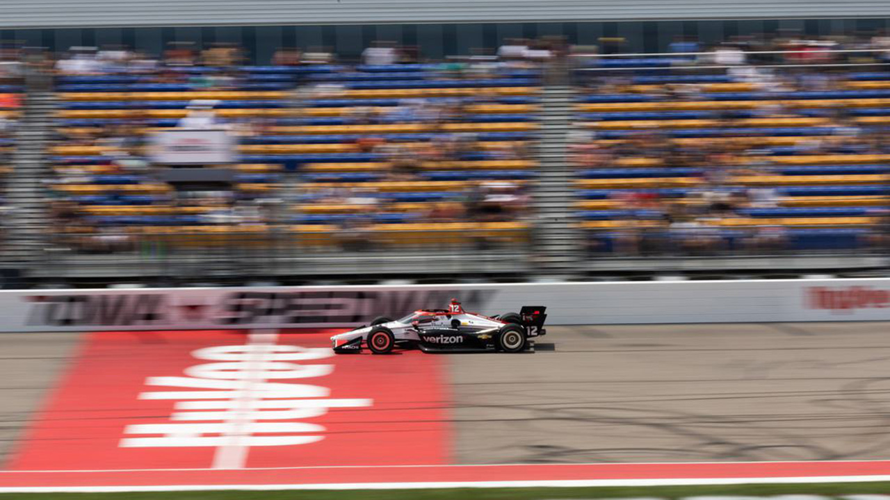 Will Power at Iowa Speedwy