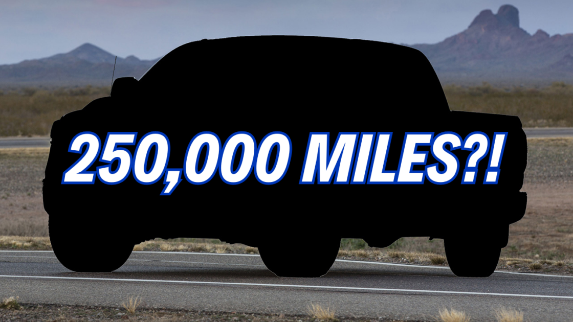 Trucks likely to go 250,000 Miles