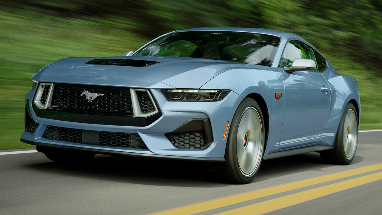 Limited Edition Brittany Blue 60th Anniversary Ford Mustang Revealed