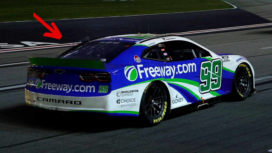 Daniel Suarez at Atlanta Motor Speedway