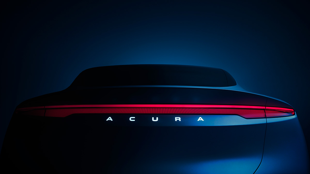 Acura's electric SUV concept teaser