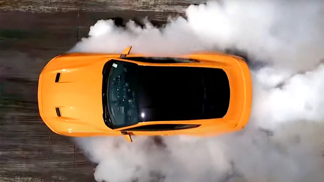 All-wheel-drive Ford Mustang teaser