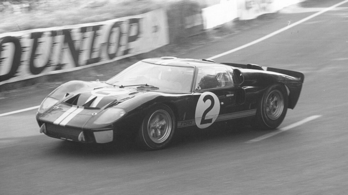 1966 Ford GT40 at Le Mans