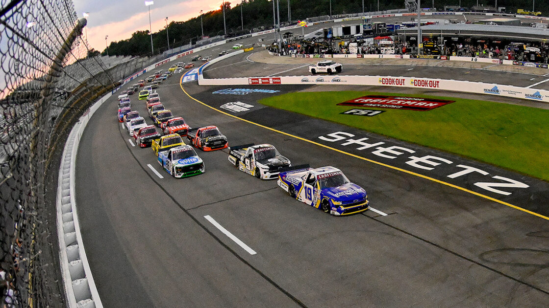 The NASCAR Truck Series at Richmond Raceway