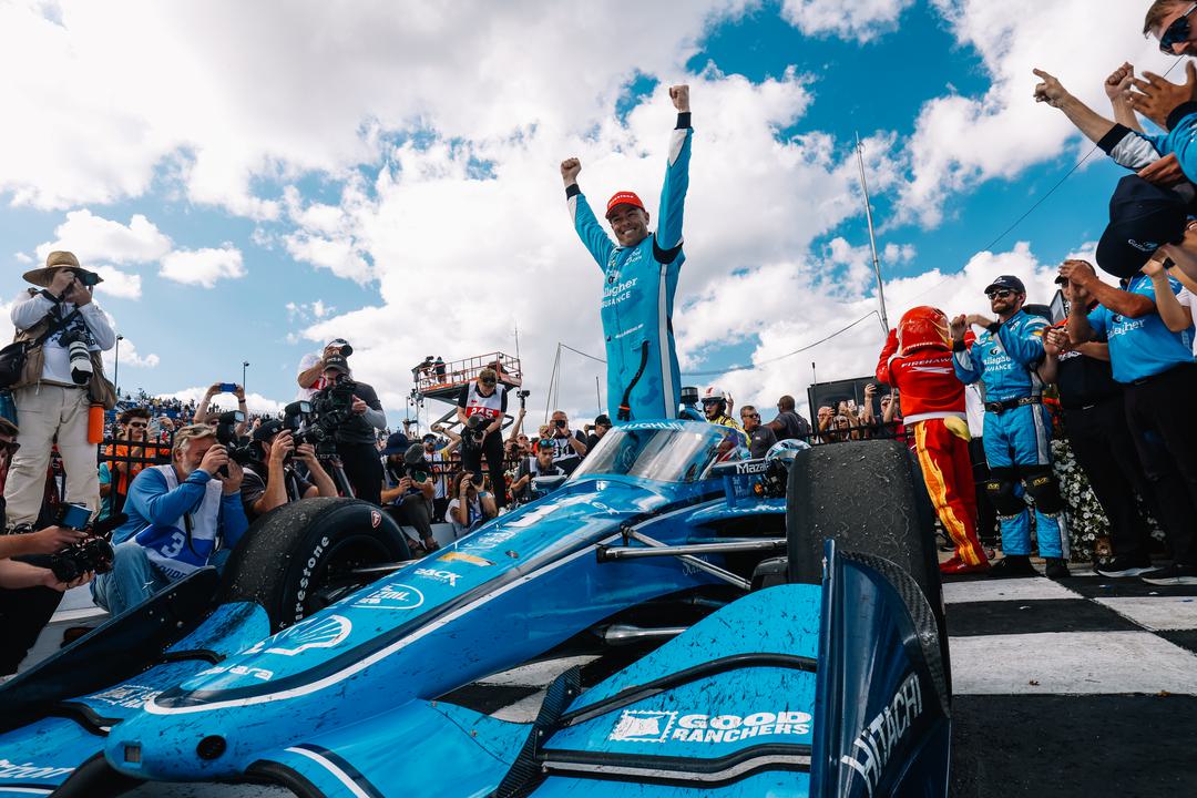 McLaughlin Wins IndyCar’s Second Race At Milwaukee As Power Blows Big