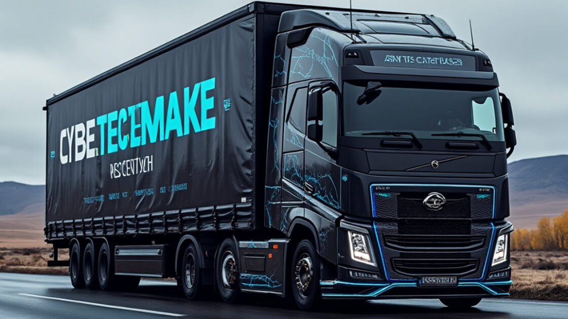 Grok Cybertruck rendering