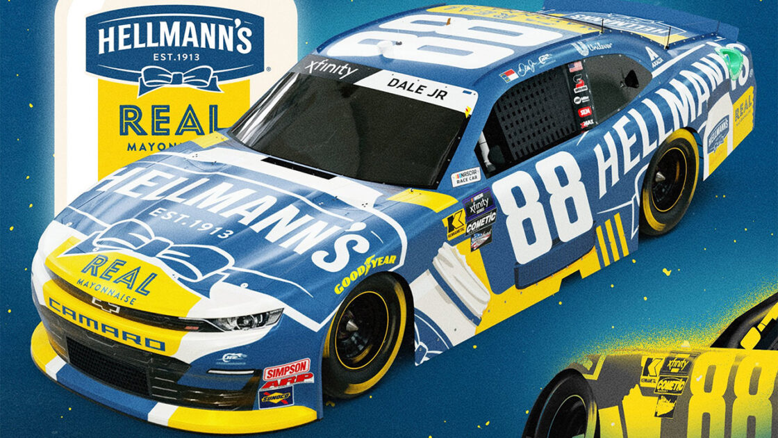 Dale Earnhardt Jr's Bristol Xfinity Series car 