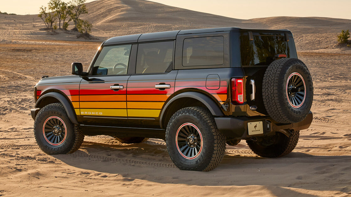 Ford Bronco Free Wheeling