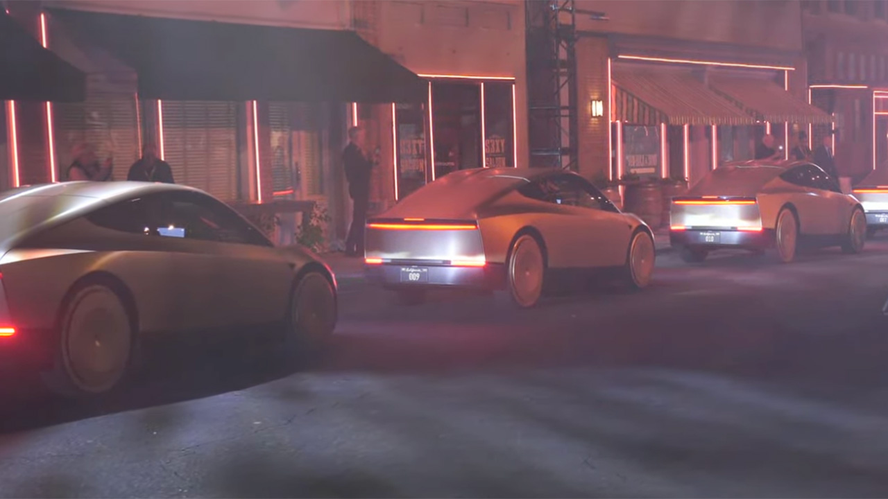 Tesla Cybercabs